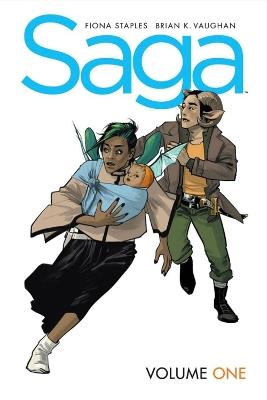 Saga Volume 1: New Edition - Brian K Vaughan - cover