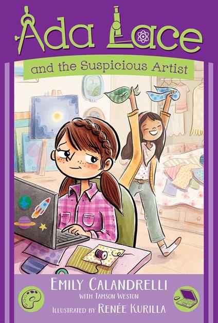 Ada Lace and the Suspicious Artist - Emily Calandrelli,Renée Kurilla - ebook