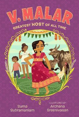 V. Malar: Greatest Host of All Time - Suma Subramaniam - cover