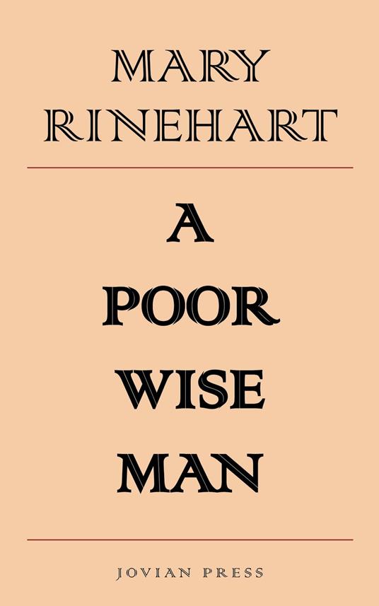 A Poor Wise Man