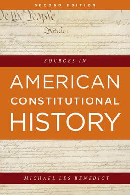 Sources in American Constitutional History - cover