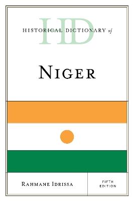 Historical Dictionary of Niger - Rahmane Idrissa - cover