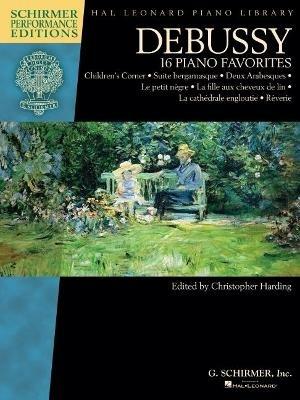 Claude Debussy: 16 Piano Favorites - cover