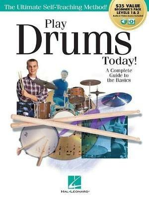 Play Drums Today! All-in-One Beginner's Pack: Includes Book 1, Book 2, Audio & Video - Scott Schroedl - cover
