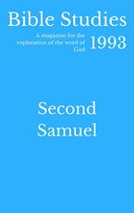 Bible Studies 1993 - Second Samuel