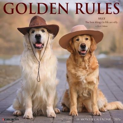 Golden Rules 2026 12 X 12 Wall Calendar - Willow Creek Press - cover