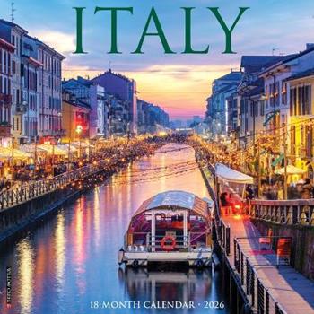 Libro in inglese Italy 2026 12 X 12 Wall Calendar  - Willow Creek Press