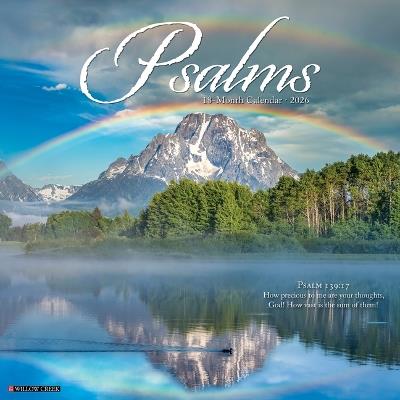 Psalms 2026 12 X 12 Wall Calendar - Willow Creek Press - cover