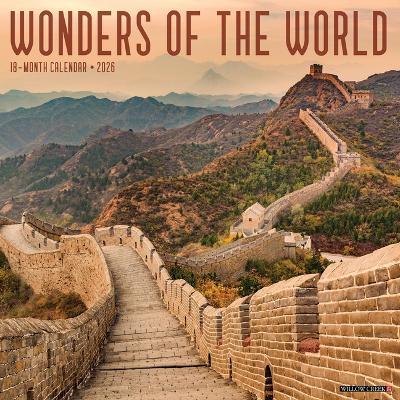 Wonders of the World 2026 12 X 12 Wall Calendar - Willow Creek Press - cover