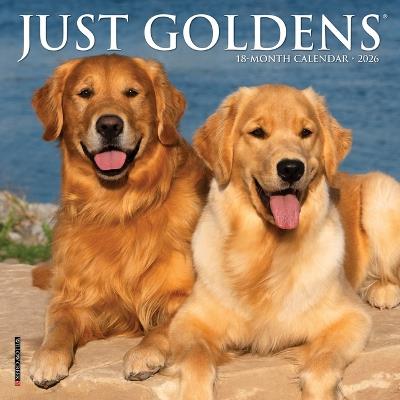 Just Goldens 2026 7 X 7 Mini Wall Calendar - Willow Creek Press - cover