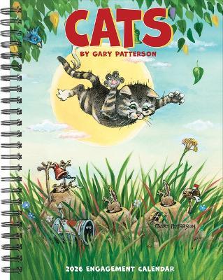 Cats by Gary Patterson 2026 6.5 X 8.5 Engagement Calendar - cover