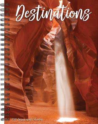 Destinations 2026 6.5 X 8.5 Engagement Calendar - Willow Creek Press - cover