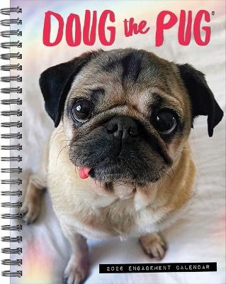 Doug the Pug 2026 6.5 X 8.5 Engagement Calendar - cover