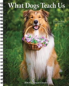 Libro in inglese What Dogs Teach Us 2026 6.5 X 8.5 Engagement Calendar  - Willow Creek Press