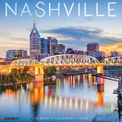 Nashville 12 X 12 Wall Calendar - Willow Creek Press - cover