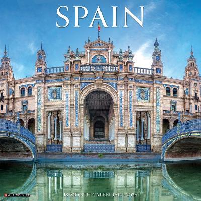 Spain 12 X 12 Wall Calendar - Willow Creek Press - cover
