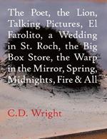 The Poet, The Lion, Talking Pictures, El Farolito, A Wedding in St. Roch, The Big Box Store, The Warp in the Mirror, Spring, Midnights, Fire & All