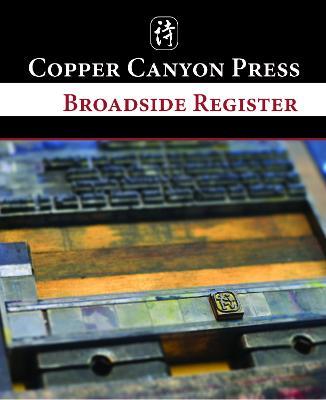 Broadside Register - cover