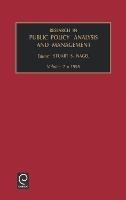 Research in Public Policy Analysis and Management - cover