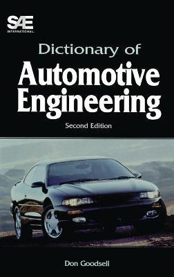 Dictionary of Automotive Engineering - Don Goodsell - cover