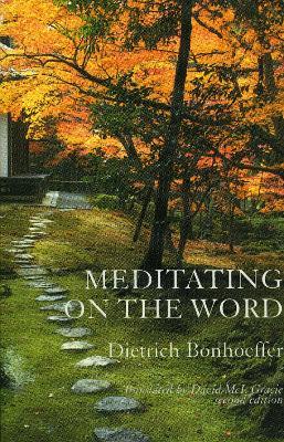 Meditating on the Word - Dietrich Bonhoeffer - cover