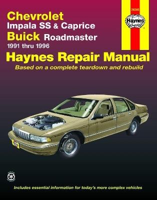 Chevrolet Impala SS & Caprice & Buick Roadmaster (91 - 96) - Haynes Publishing - cover