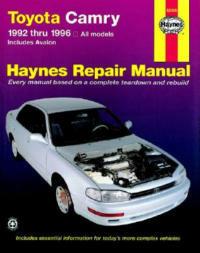 Toyota Camry & Avalon (92 - 96) - Haynes Publishing - cover