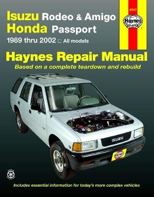 Isuzu Rodeo, Amigo & Honda Passport (89 - 02) - Haynes Publishing - cover
