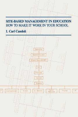 Site-Based Management in Education: How to Make It Work in Your School - Carl I. Candoli - cover