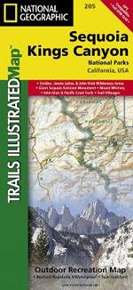 Sequoia/kings Canyon National Park: Trails Illustrated National Parks