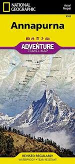 Annapurna, Nepal: Travel Maps International Adventure Map