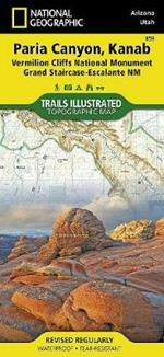 Vermillion Cliffs, Paria Canyon: Trails Illustrated
