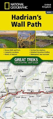 Hadrian's Wall Path Map: Trails Illustrated - cover
