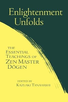 Enlightenment Unfolds - Kazuaki Tanahashi - cover