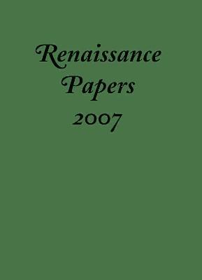Renaissance Papers 2007 - cover