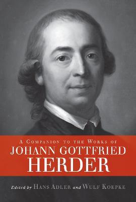 A Companion to the Works of Johann Gottfried Herder - cover