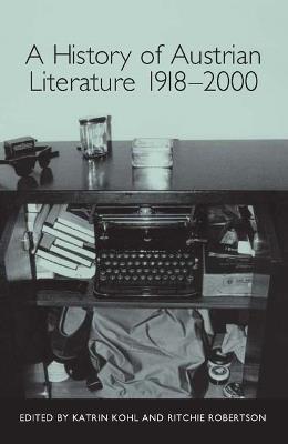 A History of Austrian Literature 1918-2000 - cover