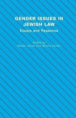 Gender Issues in Jewish Law: Essays and Responsa - cover