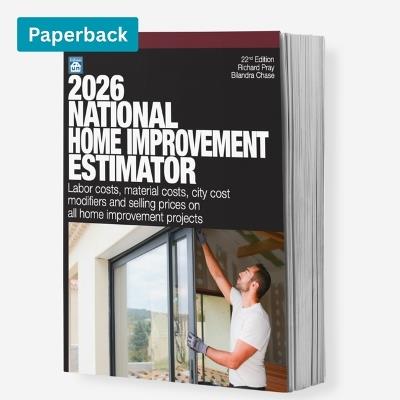 2026 National Home Improvement Estimator - Richard Pray,Bilandra Chase - cover