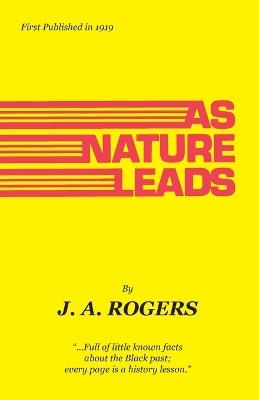 As Nature Leads - cover