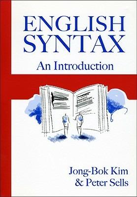 English Syntax - Jong-Bok Kim - cover