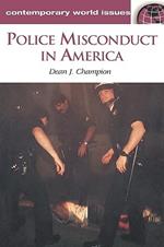 Police Misconduct in America: A Reference Handbook