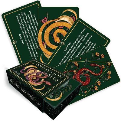 Protection Spells: 36 Cards for Magical Self-Defense (36 Full-Color Cards) - Judika Illes - cover