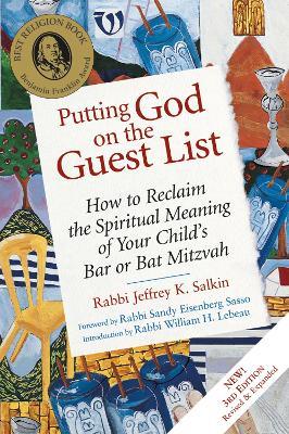 Putting God on the Guest List: How to Reclaim the Spiritual Meaning of Your Childs Bar or Bat Mitzvah - Rabbi Jeffrey K. Salkin - cover
