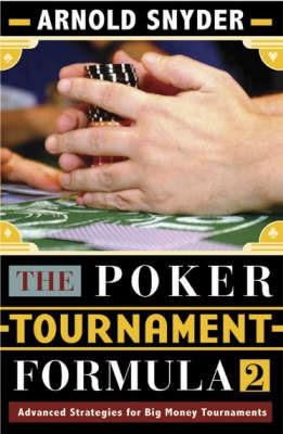Poker Tournament Formula 2 - Arnold Snyder - cover
