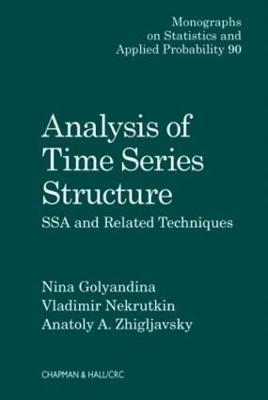 Analysis of Time Series Structure: SSA and Related Techniques - Nina Golyandina,Vladimir Nekrutkin,Anatoly A Zhigljavsky - cover