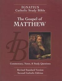Ignatius Catholic Study Bible: Matthew - Scott W. Hahn,Curtis Mitch - cover