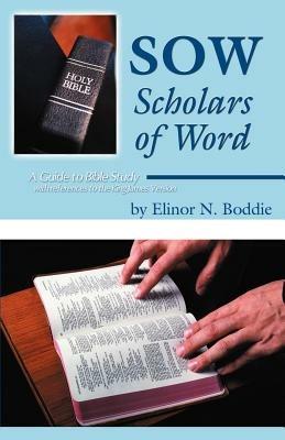 Sow: Scholars of Word - Elinor N Boddie - cover
