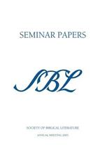 SBL Seminar Papers 2003