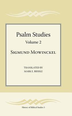 Psalm Studies, Volume 2 - Sigmund Mowinckel - cover